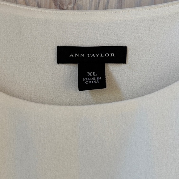 Ann Taylor Sleeveless blouse Size XL - Picture 3 of 7